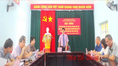 Chuyên gia Hội BVTN&MT Việt Nam tư vấn cho tỉnh Hà Giang về Chính sách khuyến khích đầu tư xử lý chất thải rắn sinh hoạt