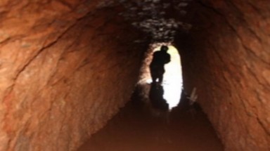 Lấp đường hầm khai thác thiếc trái phép tại Lâm Đồng