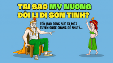 Tại sao Mỵ Nương nhất quyết đòi chia tay Sơn Tinh?