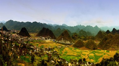 Vẻ đẹp căng tròn của núi Đôi