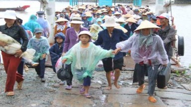   Long An tạm thời cấm phương tiện lưu thông trên kênh Nước Mặn 