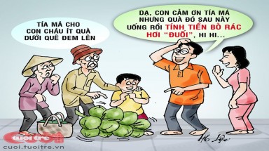 Quà quê phải ăn được cả vỏ mới là lý tưởng