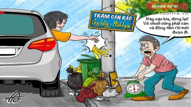 Trạm cân rác: Công bằng - Minh bạch