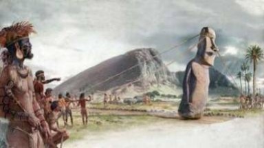 Giải mã bí ẩn những bức tượng khổng lồ biết đi?