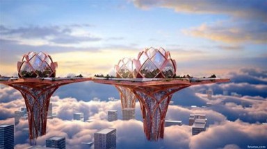 Thành phố trên mây trời