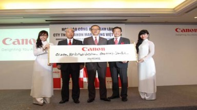 Thành lập công ty TNHH Canon Marketing Việt Nam