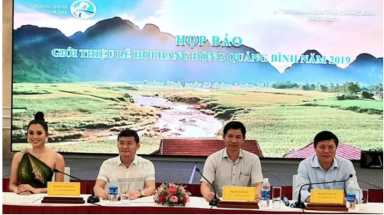 Hoa hậu Trần Tiểu Vy làm Đại sứ "Lễ hội Hang động" Quảng Bình năm 2019