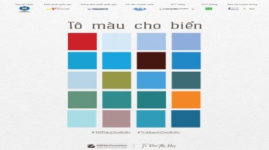 Bộ ảnh “Tô màu cho biển”