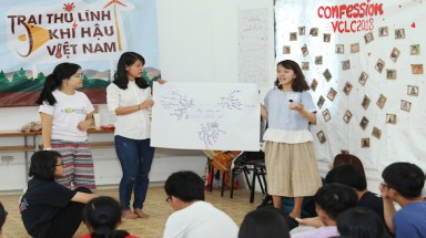 30 bạn trẻ tham gia chương trình tập huấn “Trại Thủ lĩnh Khí hậu Việt Nam"