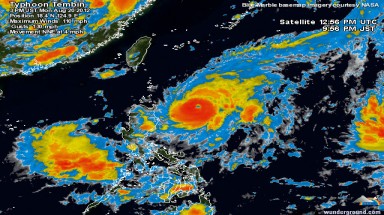  Theo dõi sát diễn biến bão Tembin