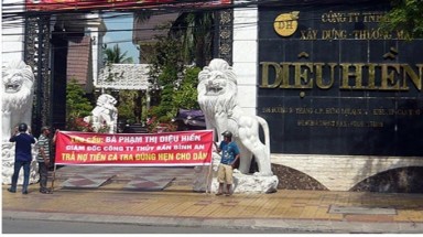 Cuối tháng tám, Công ty Bình An sẽ giao nhà máy nếu không trả nợ
