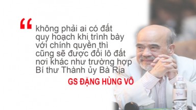  Hoán đổi đất “xịn" cho bí thư Thành ủy Bà Rịa