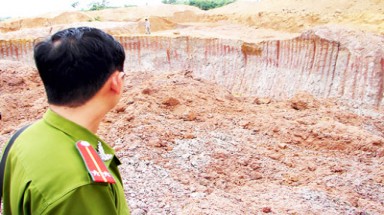 Bình Dương: Công ty TNHH Tốt I trộm trên 1.500m³ khoáng sản
