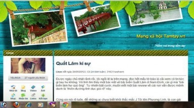 Ký sự "Quất Lâm" xôn xao dân mạng