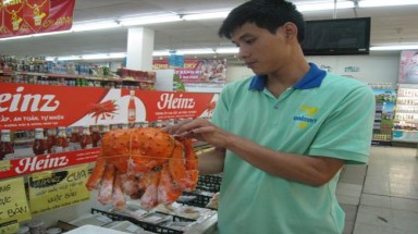 Cua Hoàng đế giá 5 triệu một con đã hết hàng ở Hà Nội