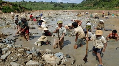 Bộ TN-MT không ủng hộ khai thác vàng ở Bắc Kạn