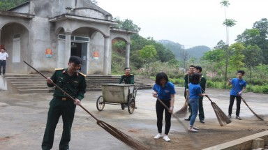  Chung tay bảo vệ môi trường:Tiểu đoàn Vận Tải 752 làm tốt nhiệm vụ chuyên môn, xây dựng doanh trại chính quy, xanh, sạch, đẹp