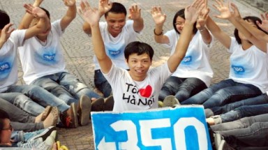 13 tỉnh thành VN tham gia chiến dịch 350.org năm 2011
