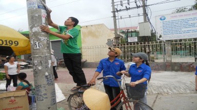Đã có 16 tỉnh thành tham gia chiến dịch 350.org tại Việt Nam