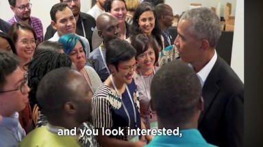 Người sáng lập tổ chức CHANGE nhận học bổng Chương trình Học giả Quỹ Obama