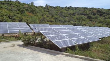 Nhà máy pin mặt trời - diezel Bãi Hương xuống cấp