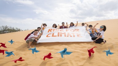 Phát hành video ca nhạc hưởng ứng phong trào toàn cầu về khí hậu “Rise for Climate”