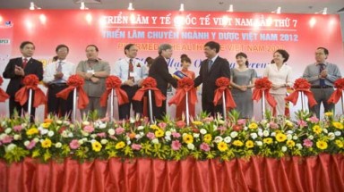 Khai mạc Triển lãm Y tế Quốc tế Việt Nam lần thứ 7