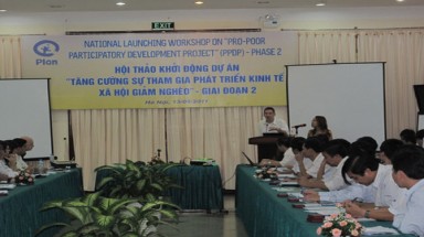 Hội thảo khởi động dự án phát triển Kinh tế xã hội giảm nghèo