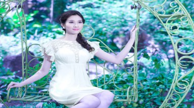  Hoa hậu Đặng Thu Thảo dịu dàng giữa thiên nhiên