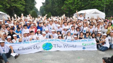 Thông điệp về Chiến dịch Làm cho thế giới sạch hơn 2012 của ông Ian Kiernan