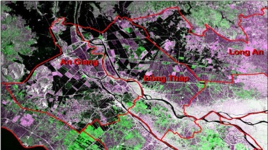 Giám sát diễn biến lũ Đồng bằng sông Cửu Long từ ảnh vệ tinh viễn thám radar