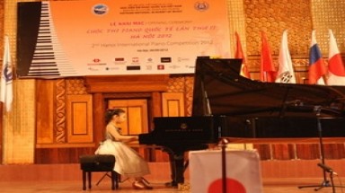 Thí sinh Việt Nam giành giải Nhất piano quốc tế