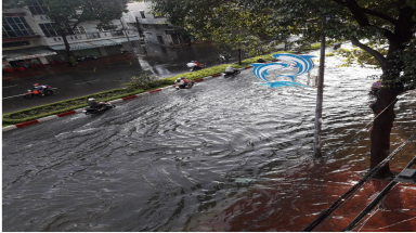Bà Rịa Vũng Tàu: Mưa to nhiều nơi