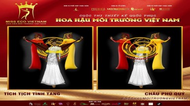 Tác phẩm dự thi thiết kế Quốc phục dành cho đại diện Việt Nam tại Miss Eco (bài 10)