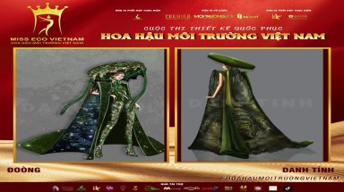 Tác phẩm dự thi thiết kế Quốc phục dành cho đại diện Việt Nam tại Miss Eco (bài 22)