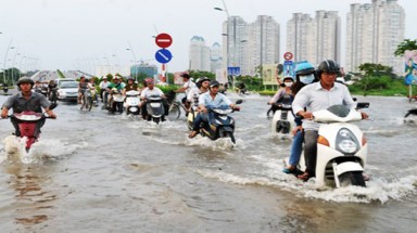  TP HCM chủ động ứng phó triều cường lên cao và áp thất nhiệt đới 