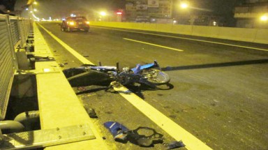 Tai nạn thảm khốc đầu tiên ở đường cao tốc trên cao