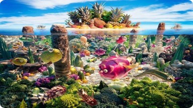 Những cảnh quan tuyệt đẹp làm từ thực phẩm