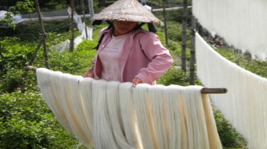 Hương vị mì sợi Đinh Xá