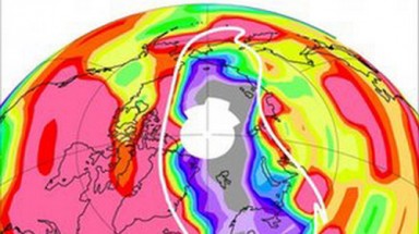 Xuất hiện lỗ thủng tầng ozone ở Bắc cực