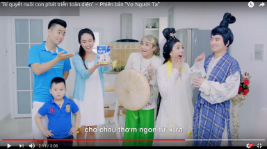 Quảng cáo của Vinamilk được yêu thích nhất bảng xếp hạng YouTube khu vực Châu Á- Thái Bình Dương