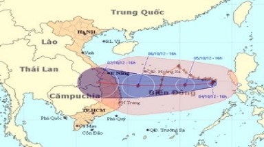  Bão số 7 tiến vào gần bờ và mạnh lên tới cấp 11