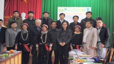 CREDEP: Góp phần bảo tồn nguồn gen cây thuốc của người Dao và cải thiện sinh kế cộng đồng ở Quản Bạ- Hà Giang