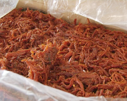 Huế: Phát hiện gần 1 tấn mực khô có ký sinh trùng gây bệnh