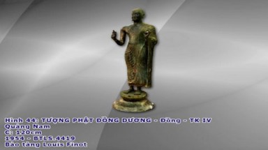 Bí ẩn pho tượng cổ, đẹp nhất Đông Dương ở Việt Nam