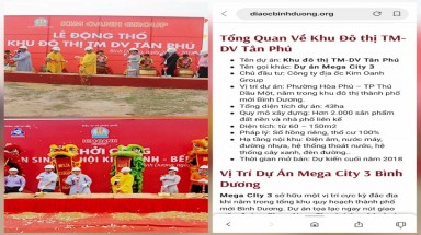  Vụ chuyển nhượng 43ha đất “vàng” công sản tại KĐT Tân Phú tỉnh Bình Dương: Cố ý làm trái, gây thất thoát tài sản nhà nước?