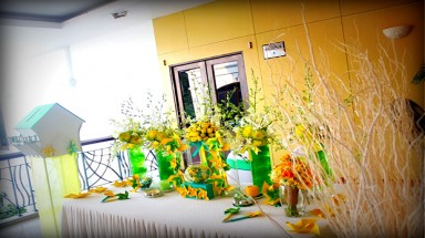  Tiệc cưới với những cánh chong chóng lãng mạn