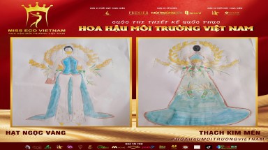 Tác phẩm dự thi thiết kế Quốc phục dành cho đại diện Việt Nam tại Miss Eco (Bài 41)