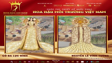 Tác phẩm dự thi thiết kế Quốc phục dành cho đại diện Việt Nam tại Miss Eco (Bài 42)