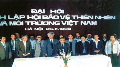 Nhìn lại các kì đại hội của TƯ Hội bảo vệ thiên nhiên và môi trường Việt Nam